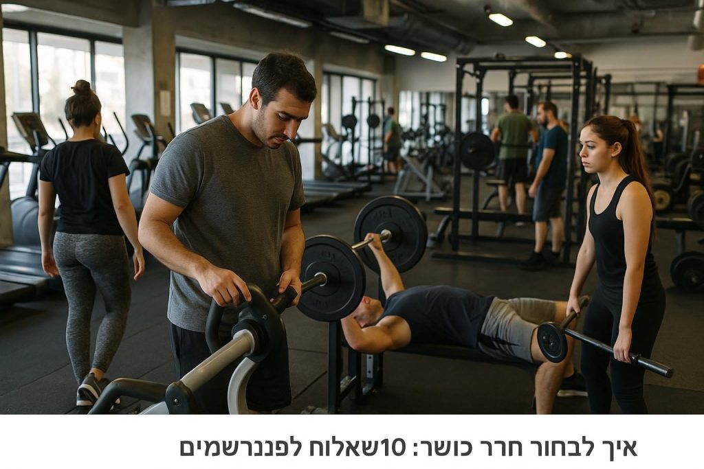 איך לבחור חדר כושר: 10 שאלות לפני שנרשמים